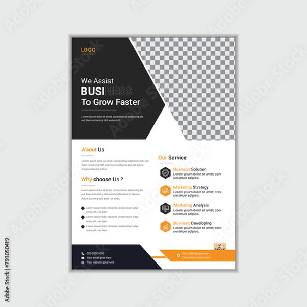 Obraz Corporate Business Flyer