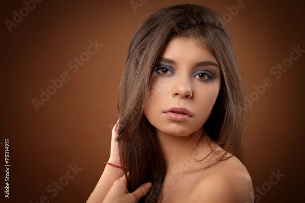 Fototapeta portrait of a girl.