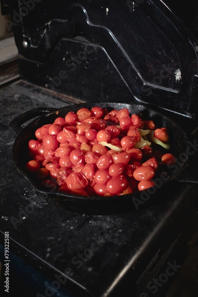 Obraz Cooking tomato