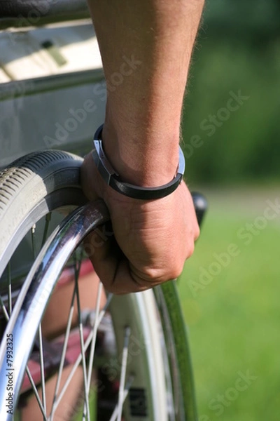 Fototapeta Rollstuhl