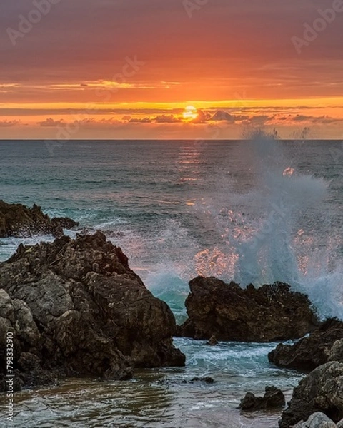 Obraz Atardecer al norte de España  