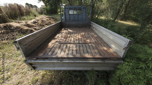 Fototapeta Old van orizzontal