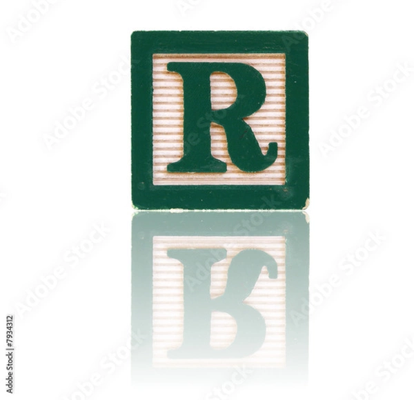 Obraz letter r