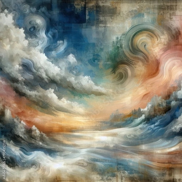 Obraz Color abstract background