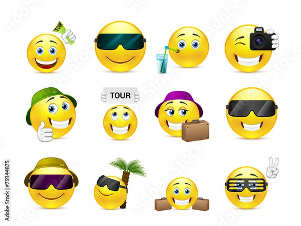 Obraz Smiles on vacation