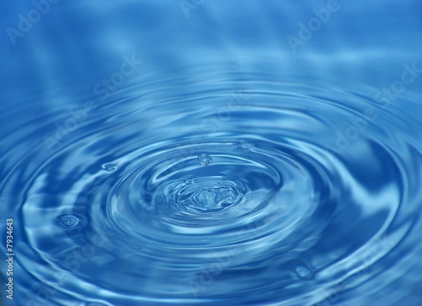 Fototapeta falling drop