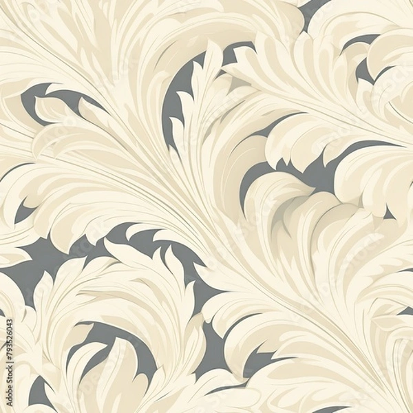 Fototapeta seamless pattern with flowers