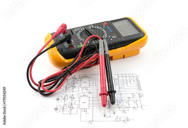 Obraz Digital multi meter