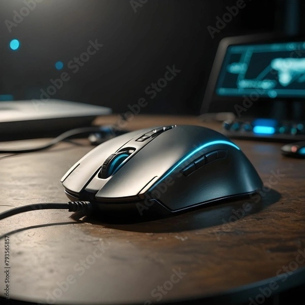 Obraz computer mouse on the table
