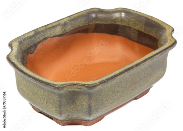 Fototapeta Empty bonsai pot