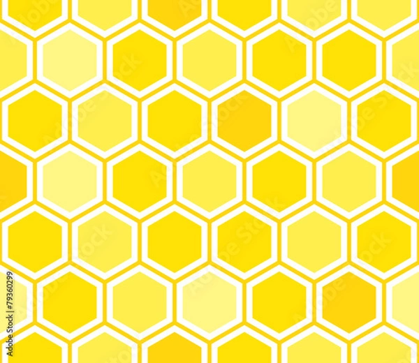 Fototapeta Honeycomb seamless pattern