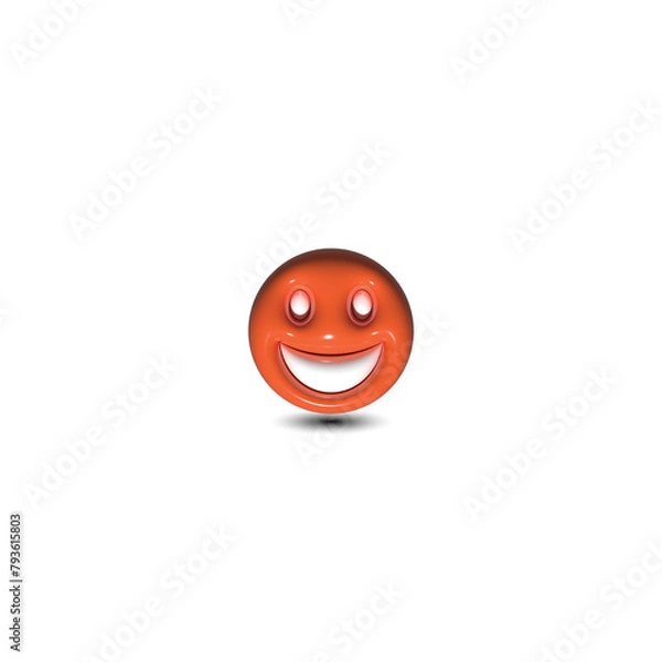 Fototapeta 3d smiley face