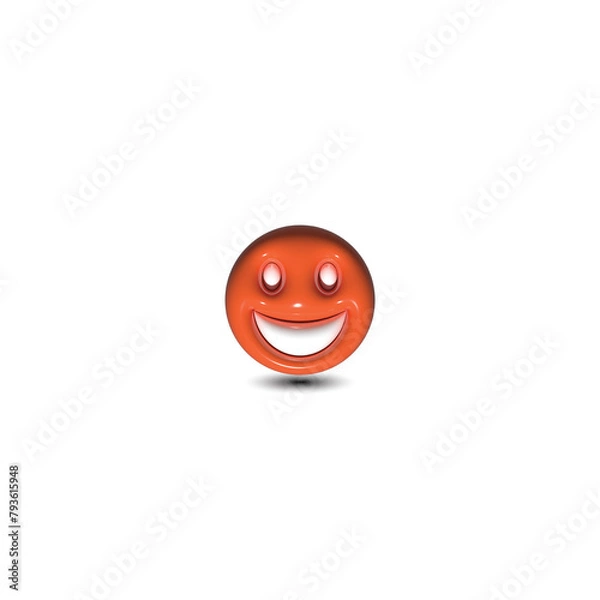 Fototapeta 3d smiley face