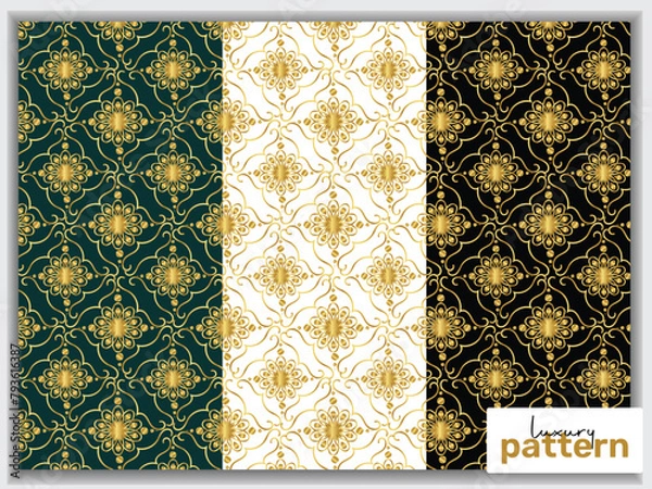 Obraz floral pattern design.