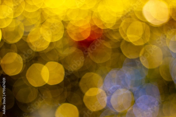 Fototapeta abstract background of lights