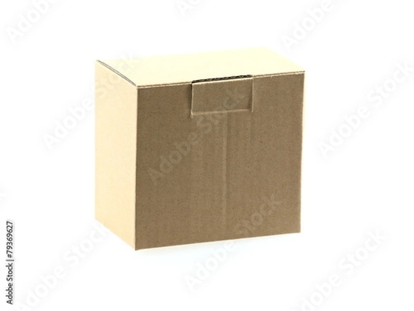 Obraz Kleiner Pappkarton geschlossen