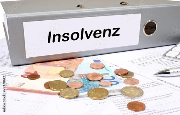 Fototapeta Insolvenz