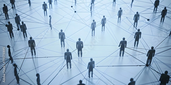 Fototapeta Embracing Decentralization: The Global Connection of Decentralized Autonomous Organizations