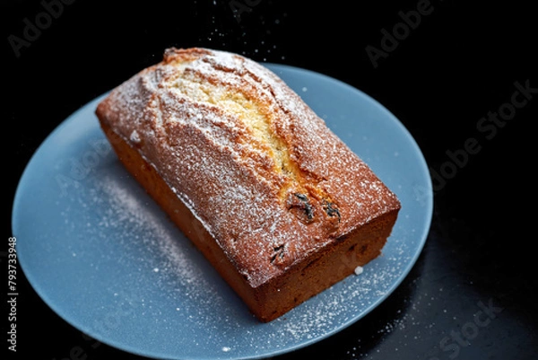 Obraz fresh raisin muffin