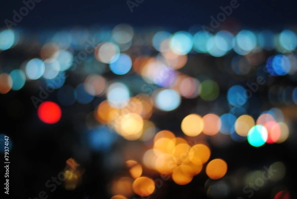 Obraz bokeh background