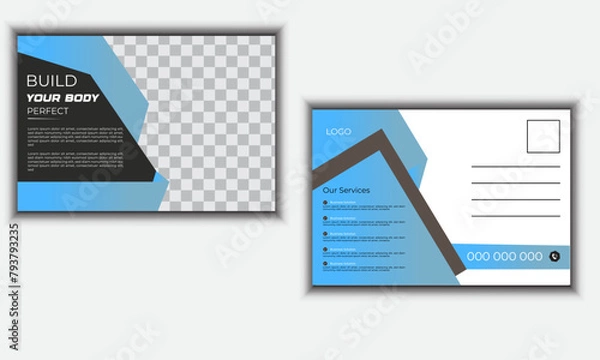 Obraz Post card design