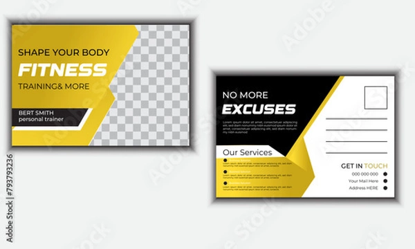 Obraz Post card design