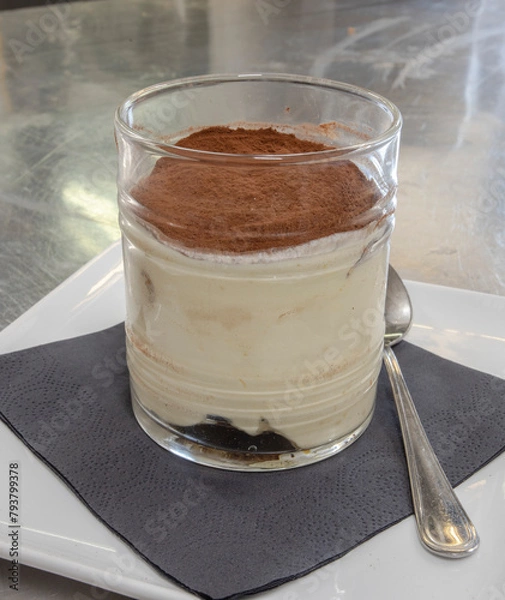 Obraz Tiramisu in bicchiere