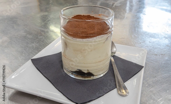 Obraz Tiramisu in bicchiere