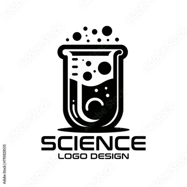 Fototapeta Science Vector Logo Design