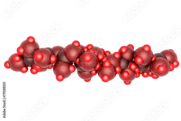 Fototapeta Lycopin tomaten 3d render