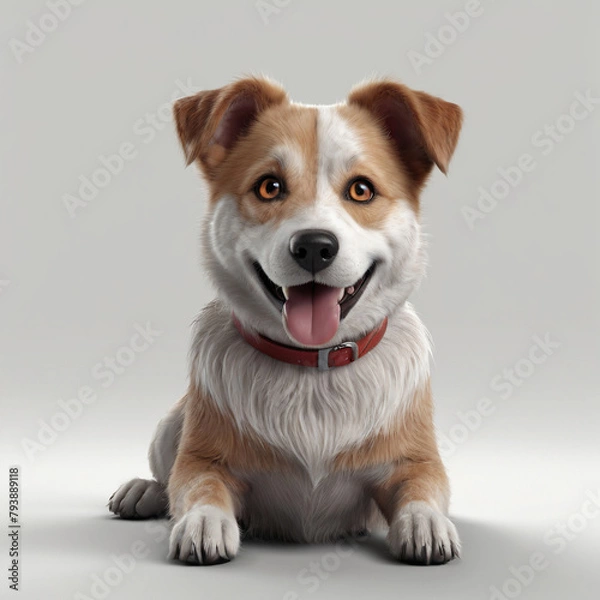Obraz 3D Dog Model