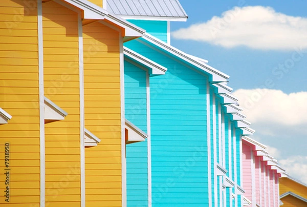 Obraz Tropical Townhomes