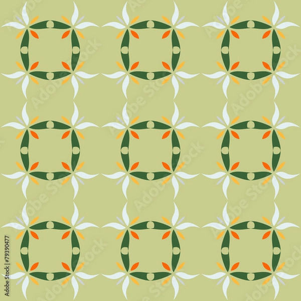 Obraz seamless background with abstract geometric shapes