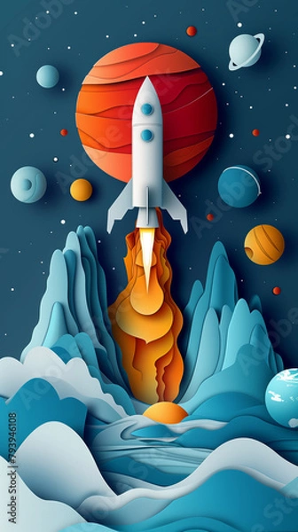 Fototapeta Space and Planets