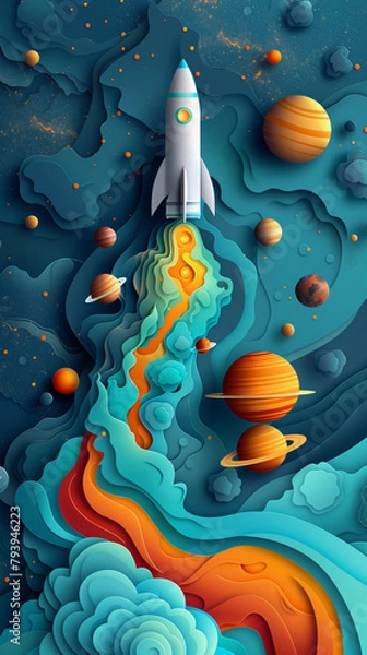 Fototapeta Space and Planets