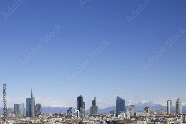 Obraz Milano, skyline
