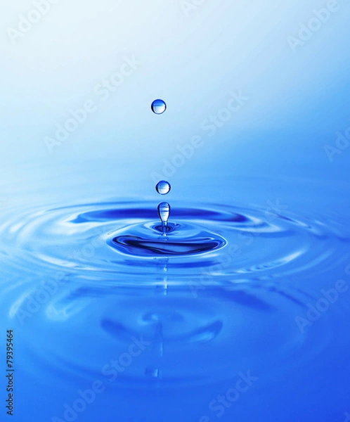 Obraz Water drop, close-up