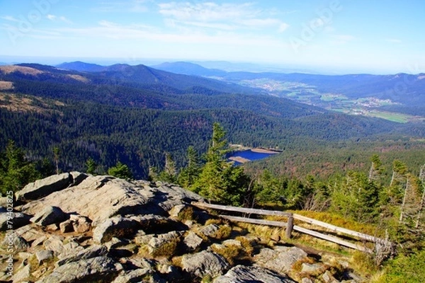 Obraz Kleiner Arbersee im Bayerischen Wald