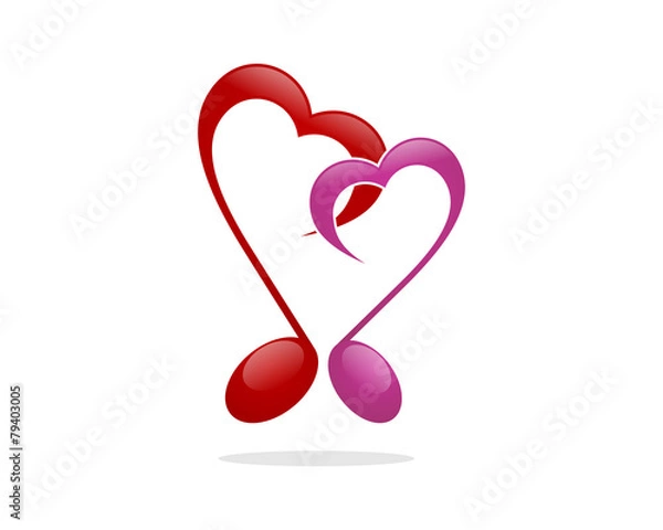 Fototapeta Love Song Duet