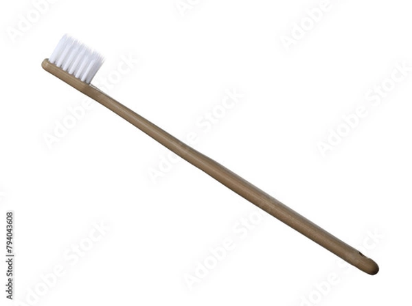 Obraz Toothbrush (with clipping path) isolated on white background