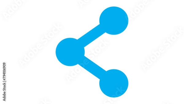 Fototapeta Share symbol