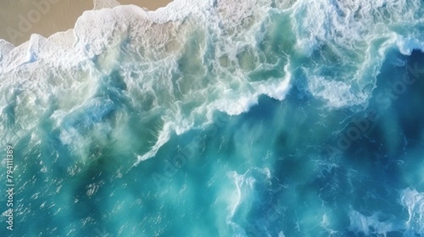 Fototapeta b'Beach and Ocean'