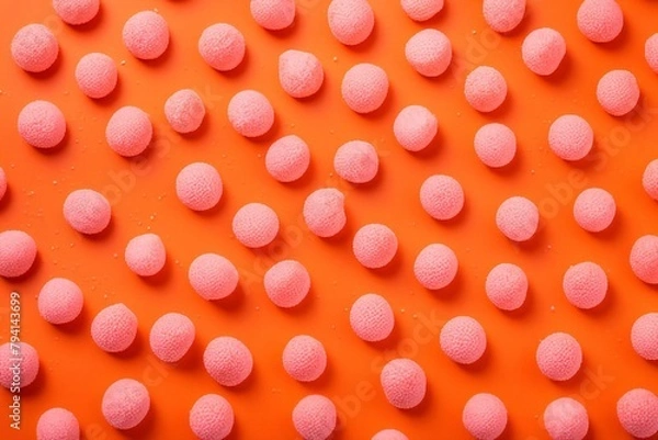 Obraz red and yellow balls