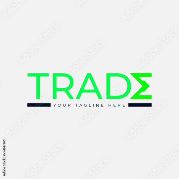 Obraz Trade Logo design template 
