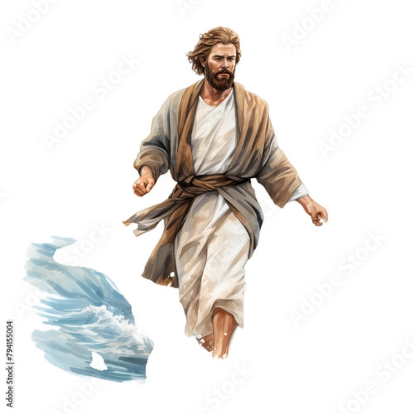 Fototapeta man dancing in studio