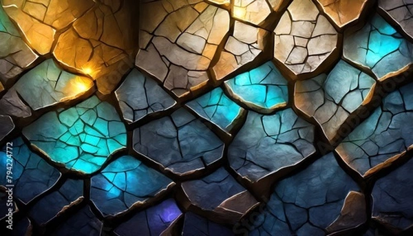 Obraz stone wall background