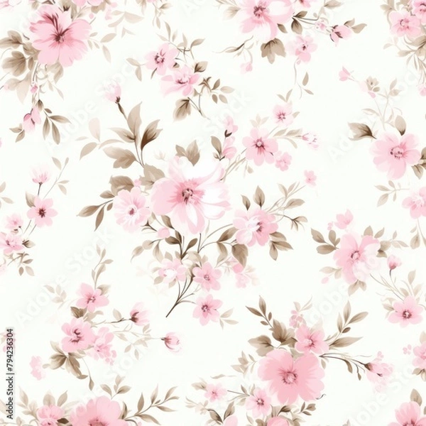 Obraz Beautiful luxury floral background with beautiful wild and garden flowers. For the design of cards, invitations, congratulations.