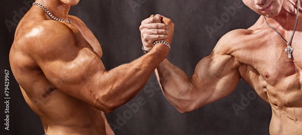 Obraz Powerful handshake