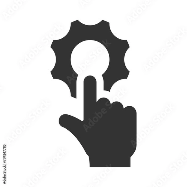 Fototapeta Smart technology Icon