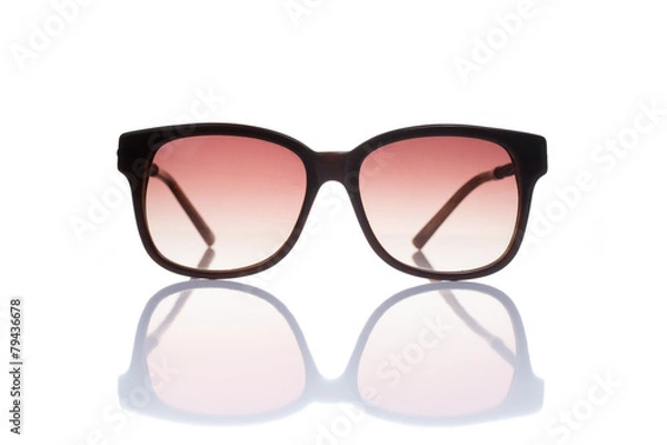 Obraz sun glasses isolated over the white background